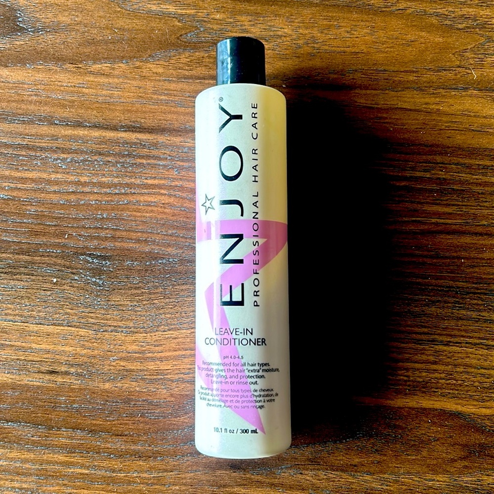 4 brand new bottles of Enjoy leave in conditioner 10.1 ounce/300ml  bottles